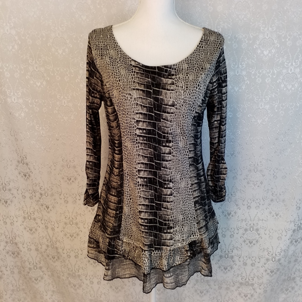 🎓$10/CollegeBlowoutSale!📚Regularly$15-Style&Co fitted animal print dress/tunic